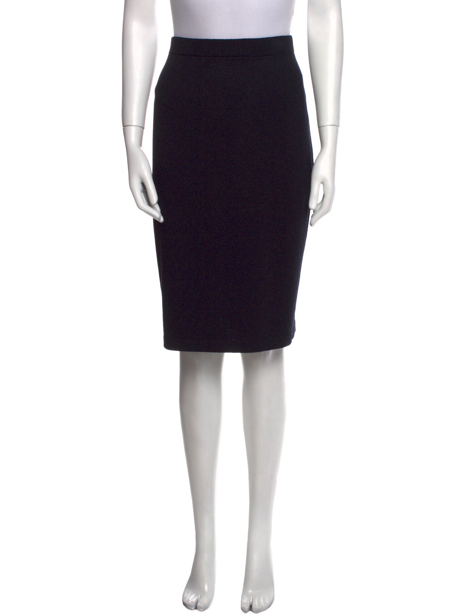 St. John Collection Wool Knee-Length Skirt