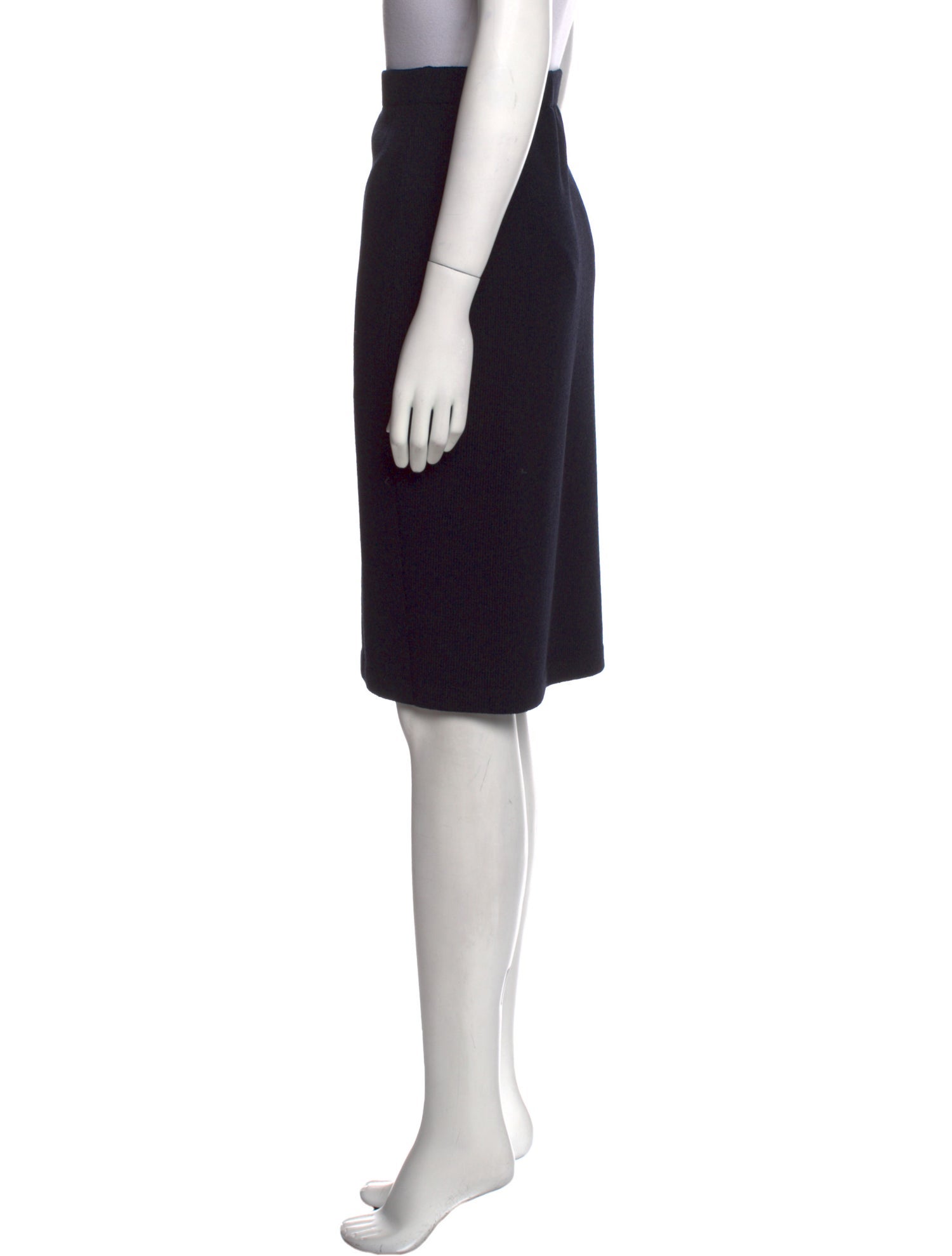 St. John Collection Wool Knee-Length Skirt