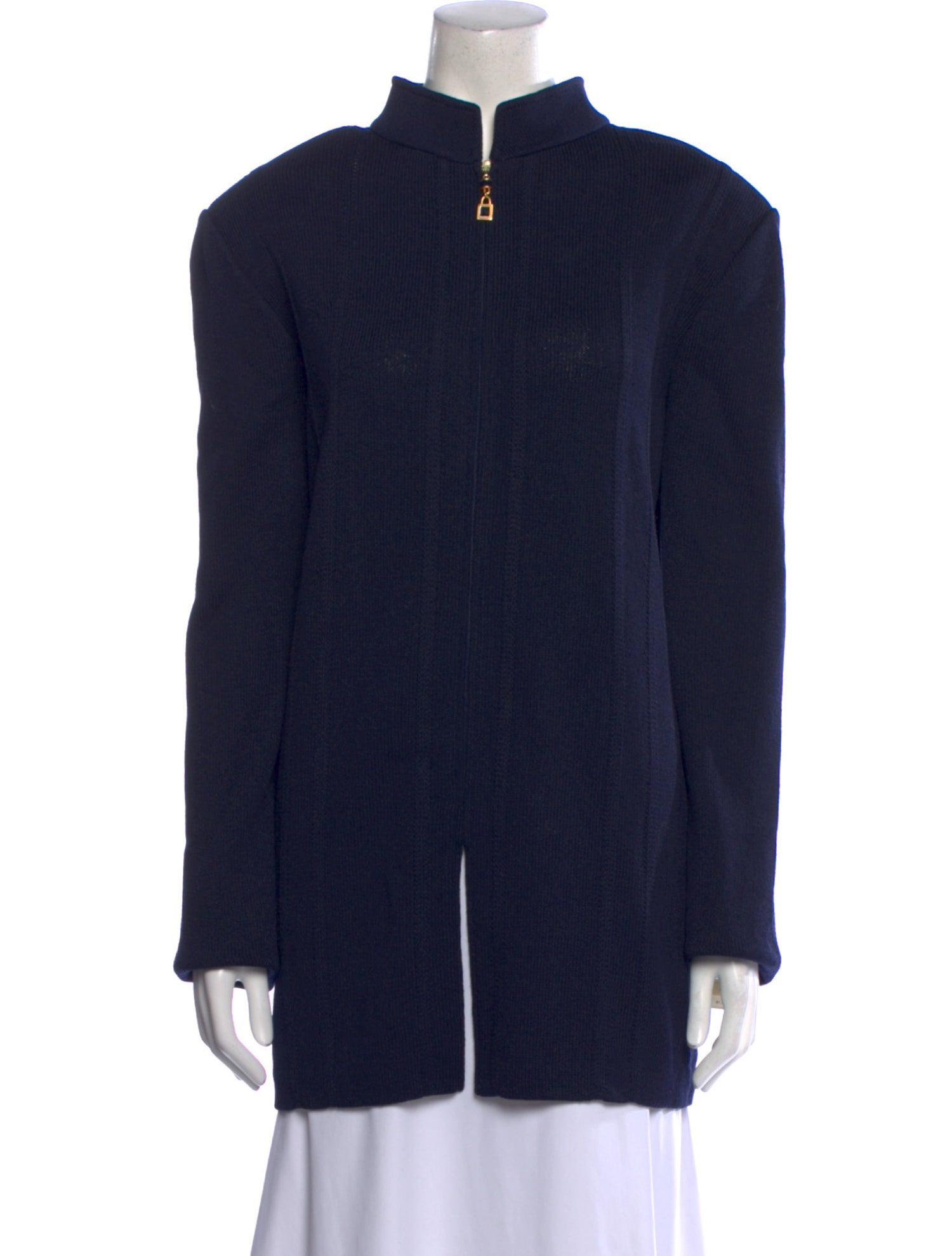 St. John Collection Mock Neck Sweater