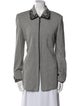 St. John Collection Houndstooth Print Jacket