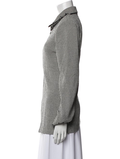 St. John Collection Houndstooth Print Jacket