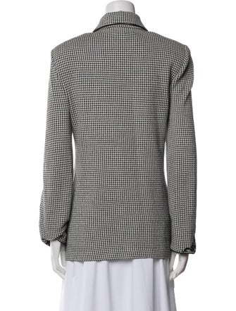 St. John Collection Houndstooth Print Jacket