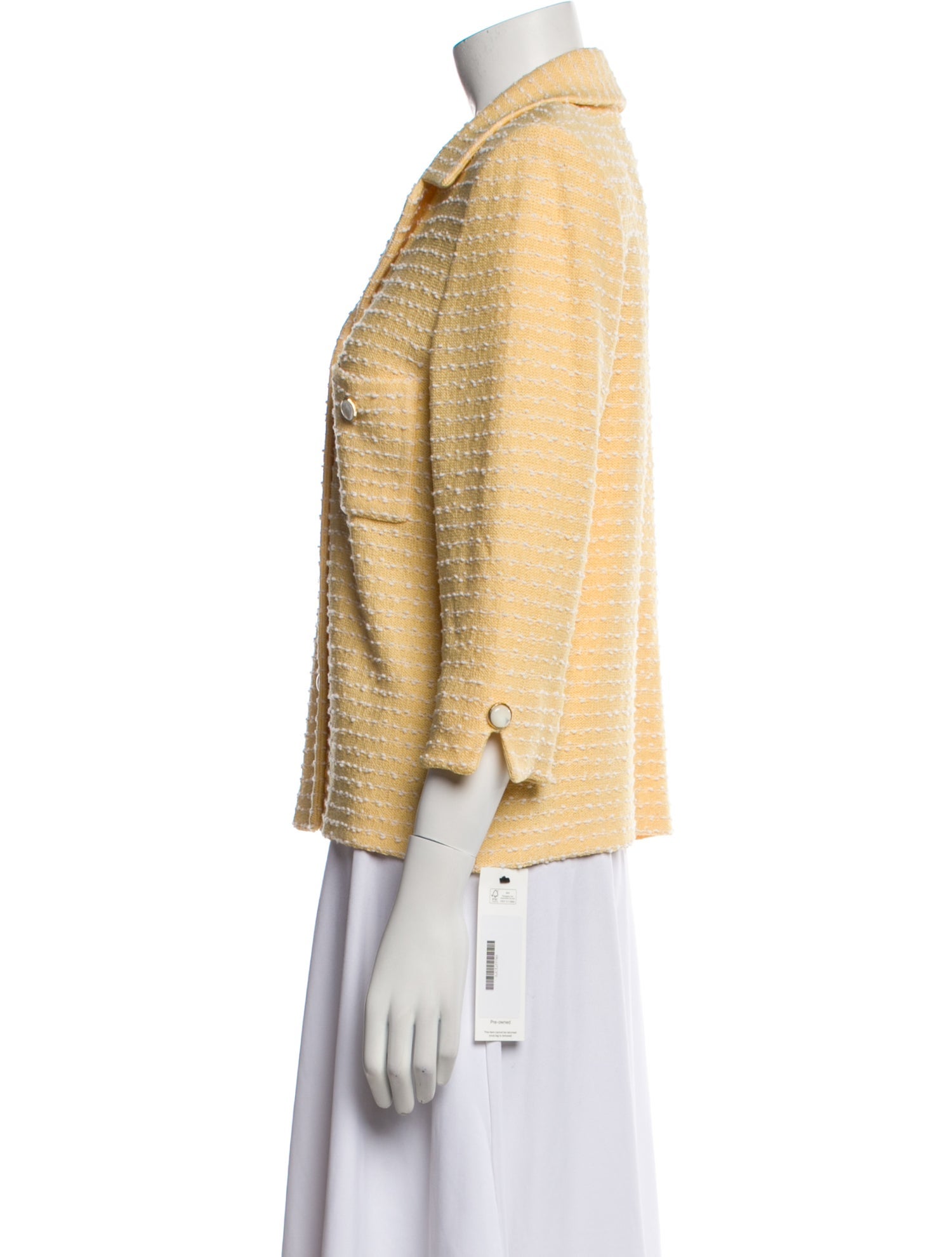 St. John Collection Tweed Pattern Blazer