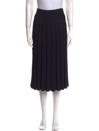 St. John Collection Wool Knee-Length Skirt