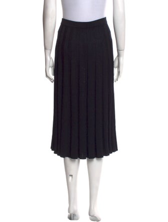 St. John Collection Wool Knee-Length Skirt
