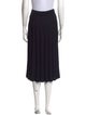 St. John Collection Wool Knee-Length Skirt