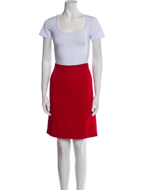 St. John Collection Studded Accents Skirt Set