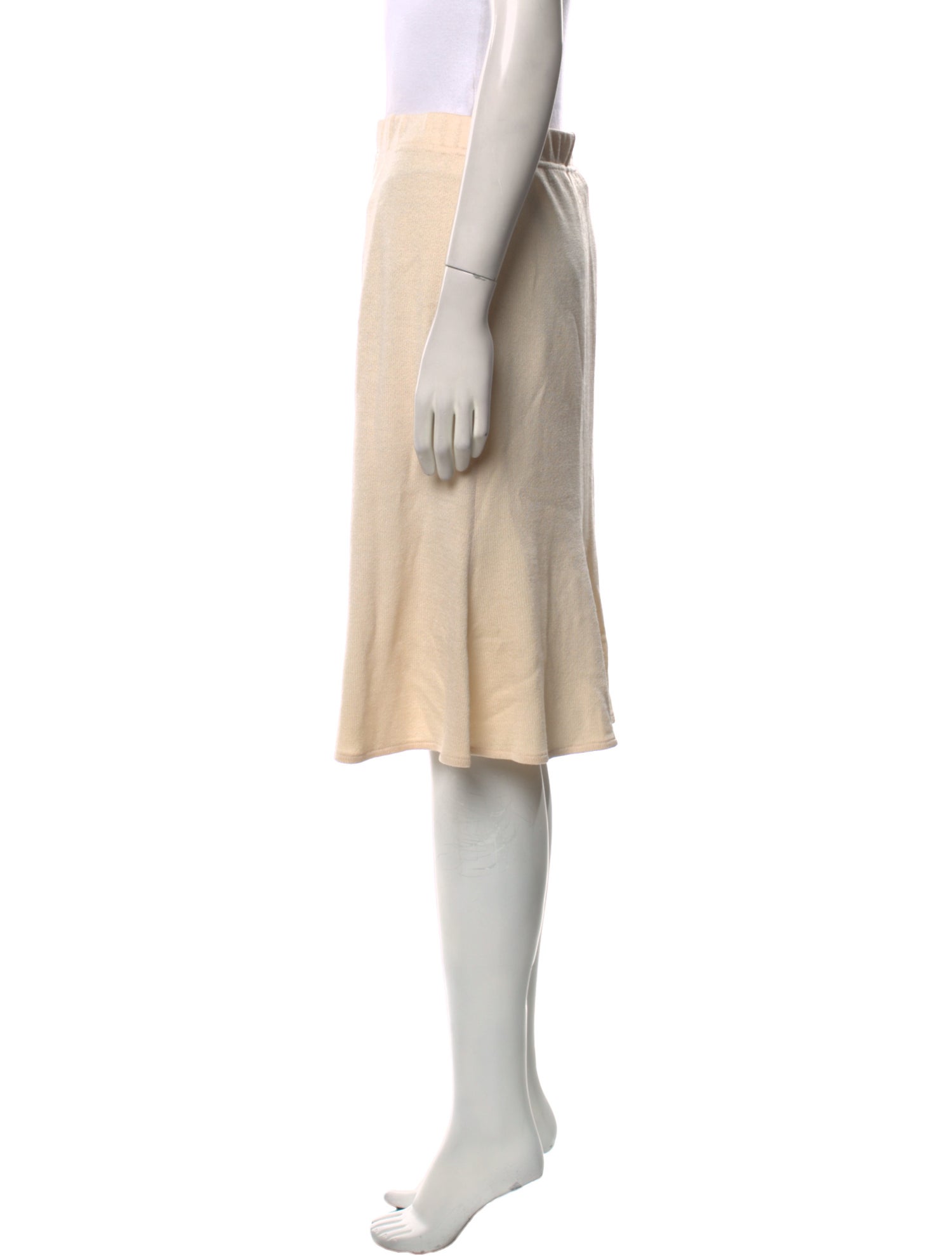 St. John Collection Linen Knee-Length Skirt