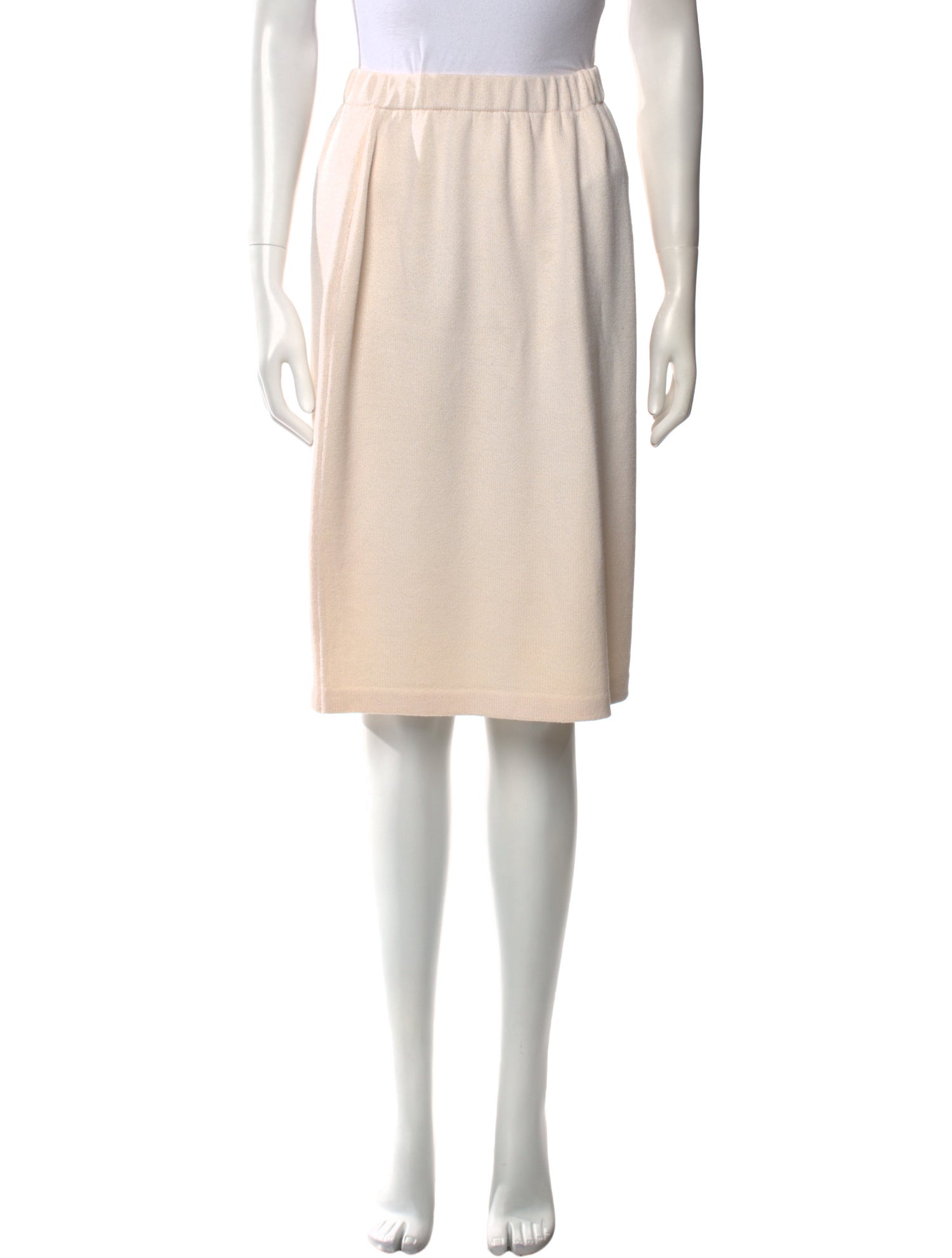 St. John Collection Wool Knee-Length Skirt