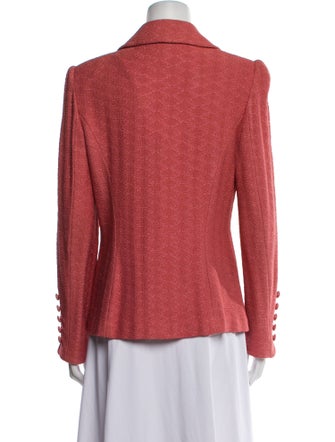 St. John Collection Wool Tweed Pattern Evening Jacket