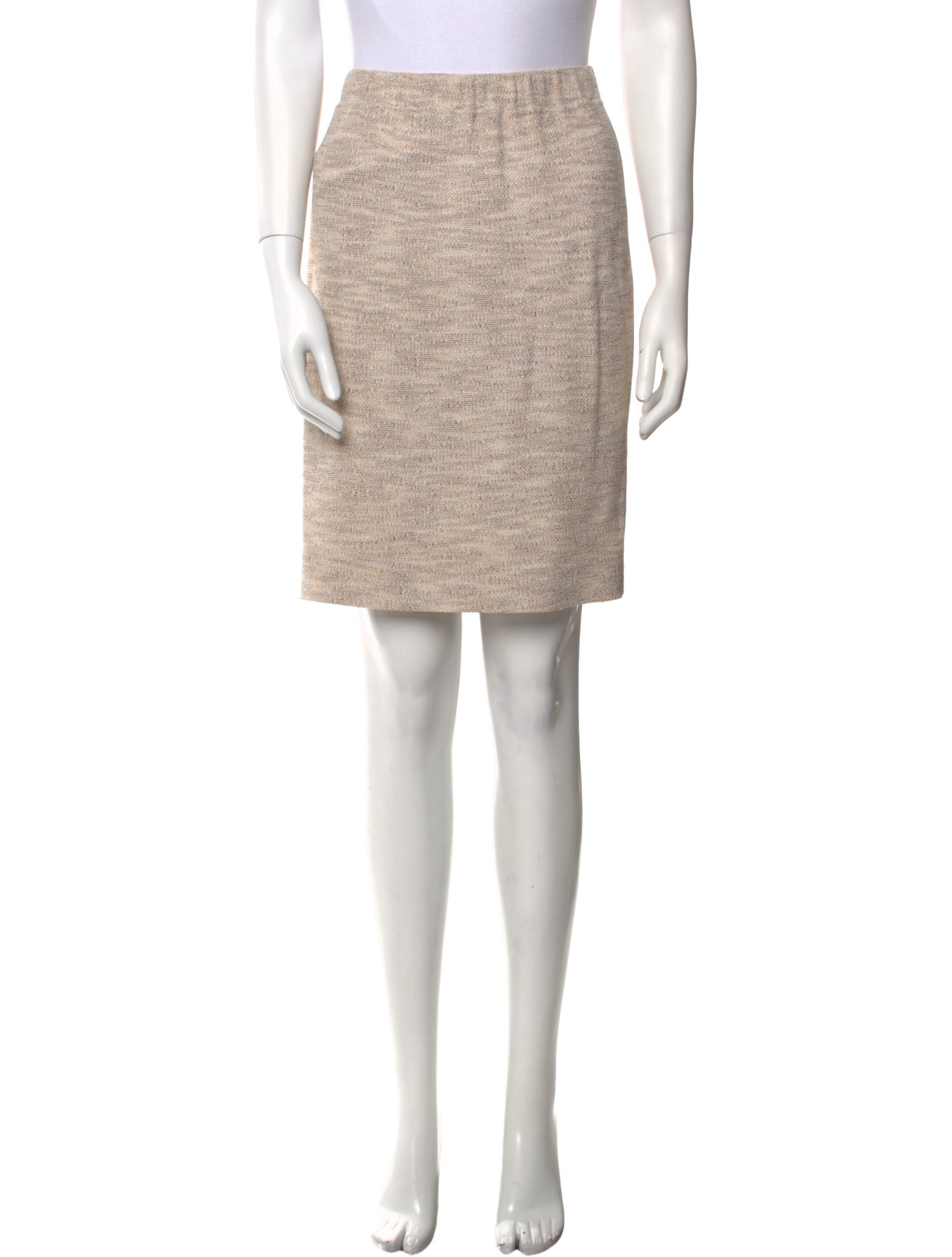 St. John Collection Wool Knee-Length Skirt