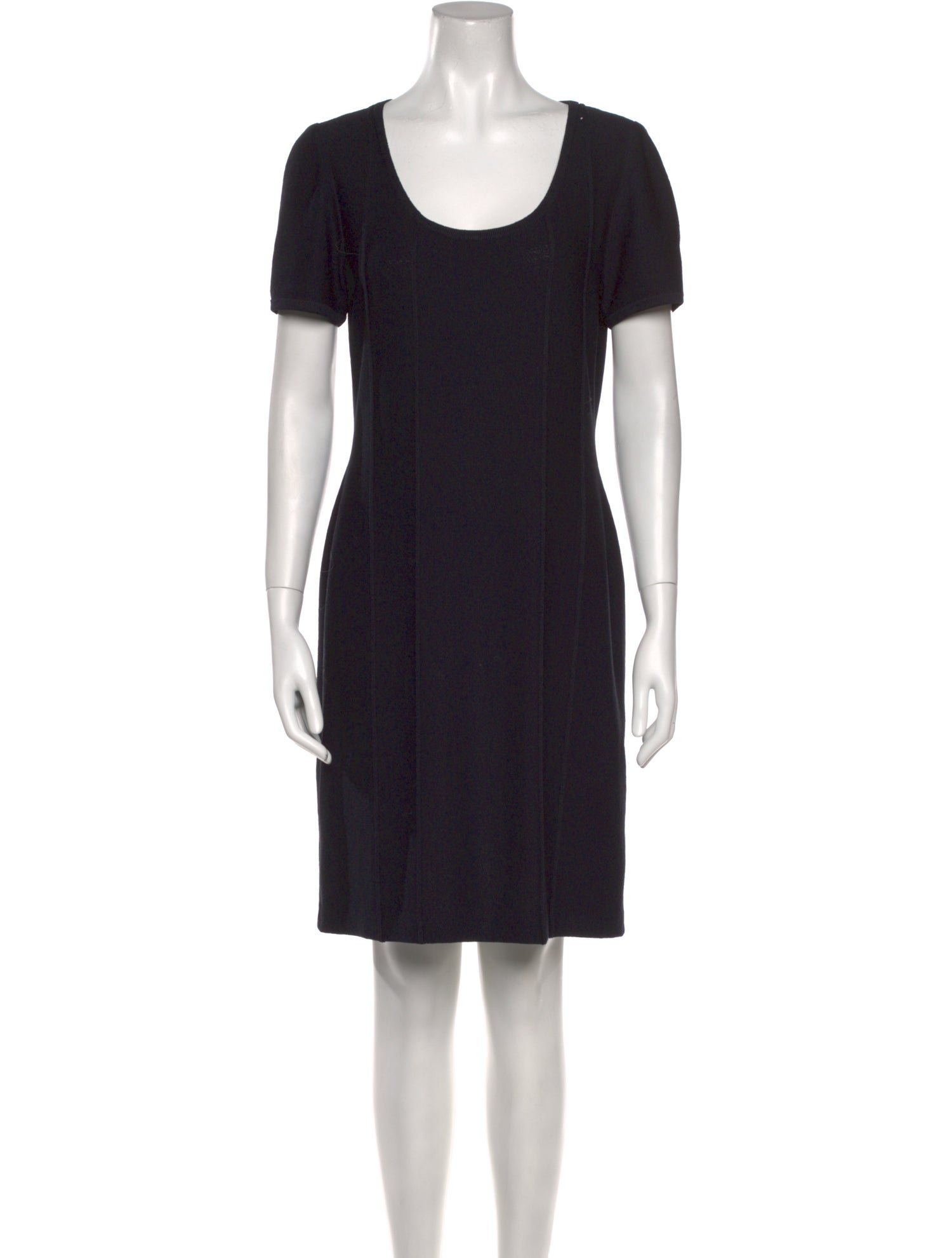 St. John Collection Wool Mini Dress