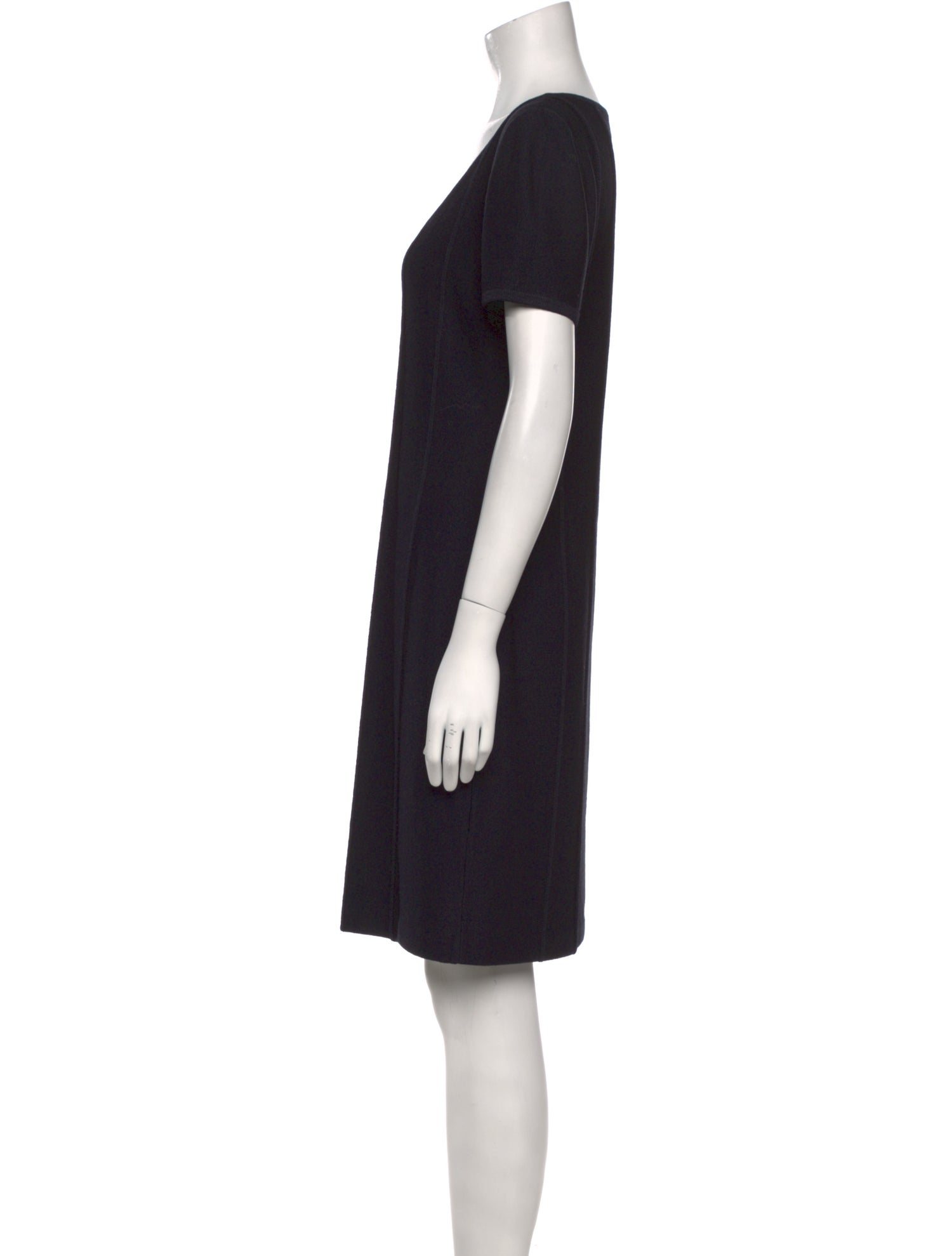 St. John Collection Wool Mini Dress