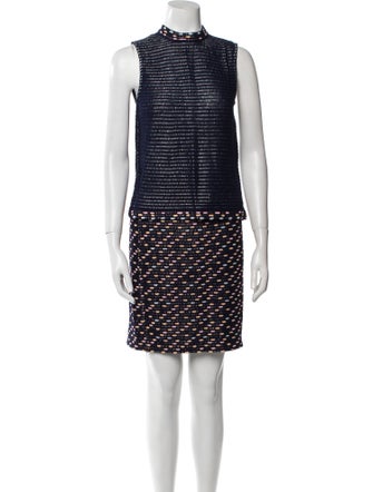 St. John Collection Wool Patterned Set