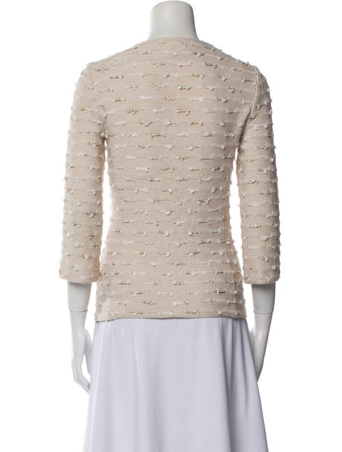 St. John Collection Wool Tweed Pattern Jacket