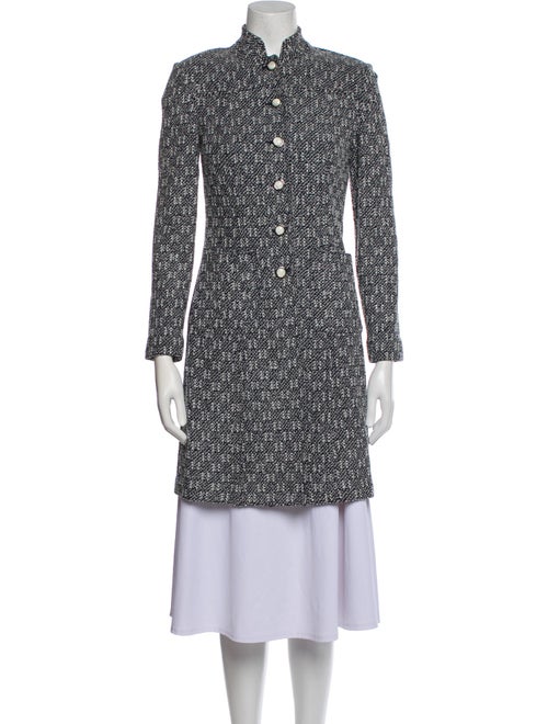 St. John Collection Wool Tweed Pattern Jacket