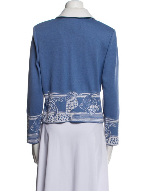 St. John Collection Printed Blazer