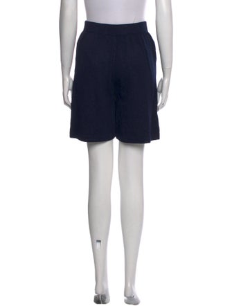 St. John Collection Wool Mini Shorts