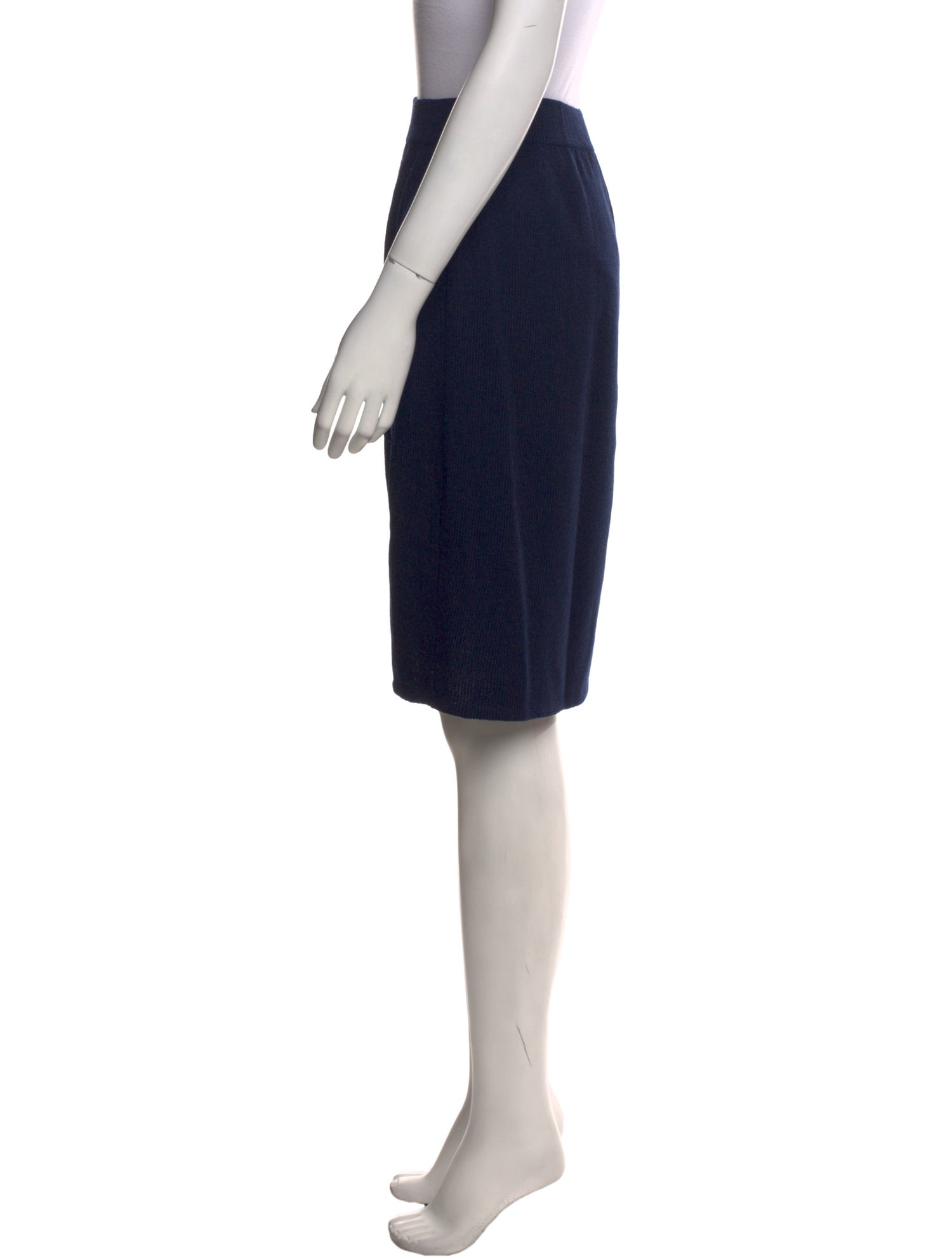 St. John Collection Wool Knee-Length Skirt