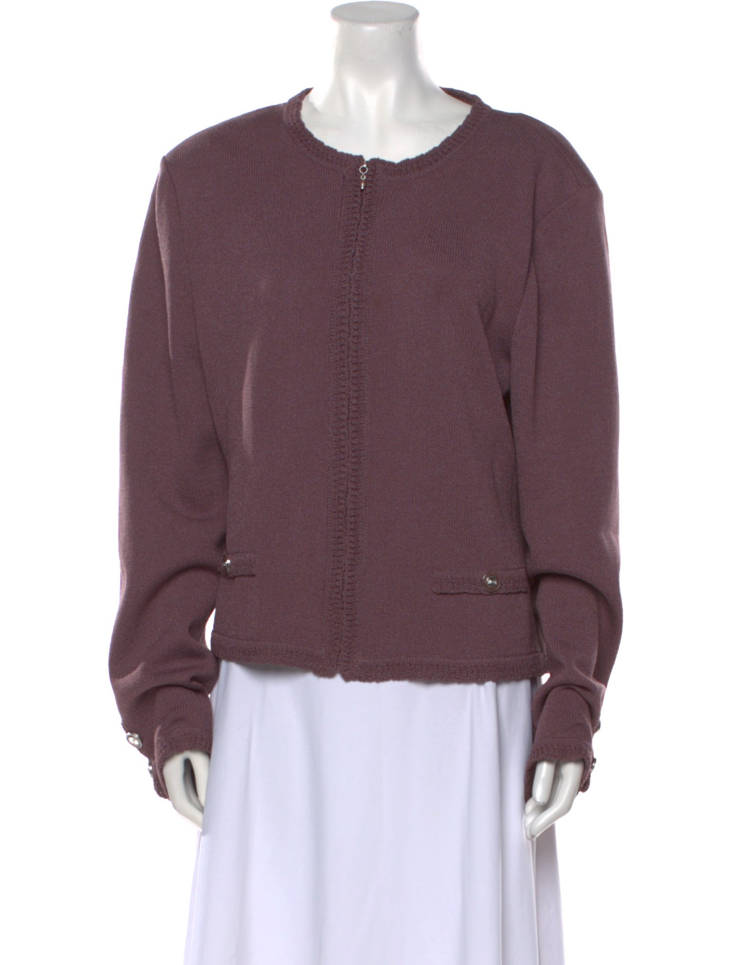St. John Collection Scoop Neck Sweater