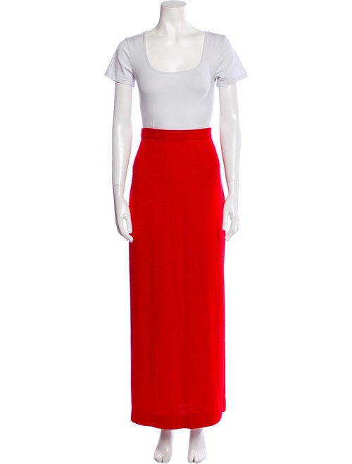 St. John Collection Colorblock Pattern Skirt Set