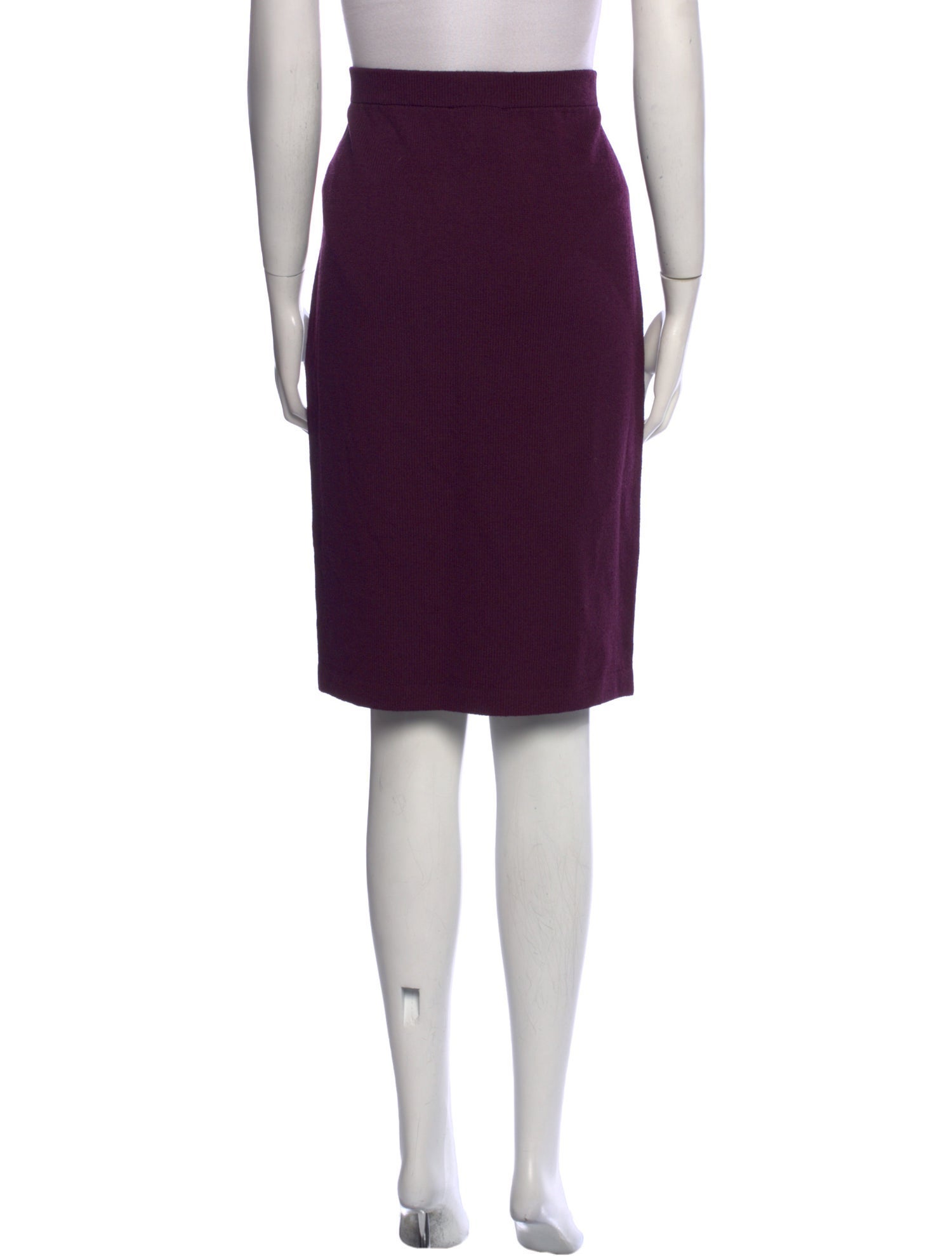 St. John Collection Wool Knee-Length Skirt