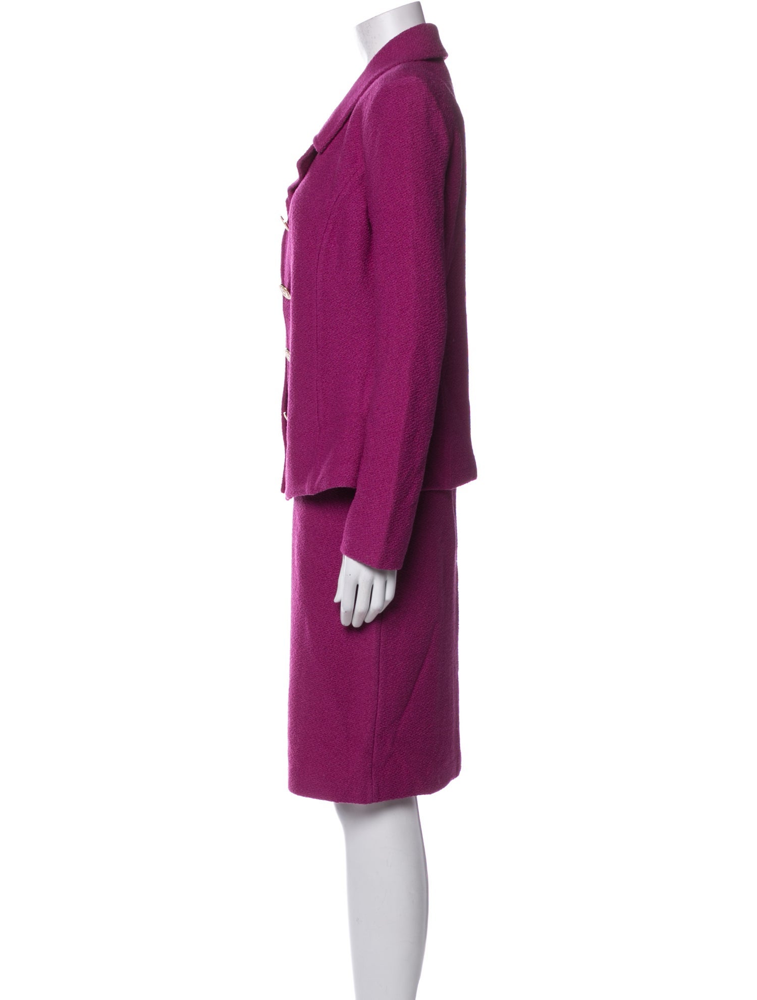 St. John Collection Wool Dress Set