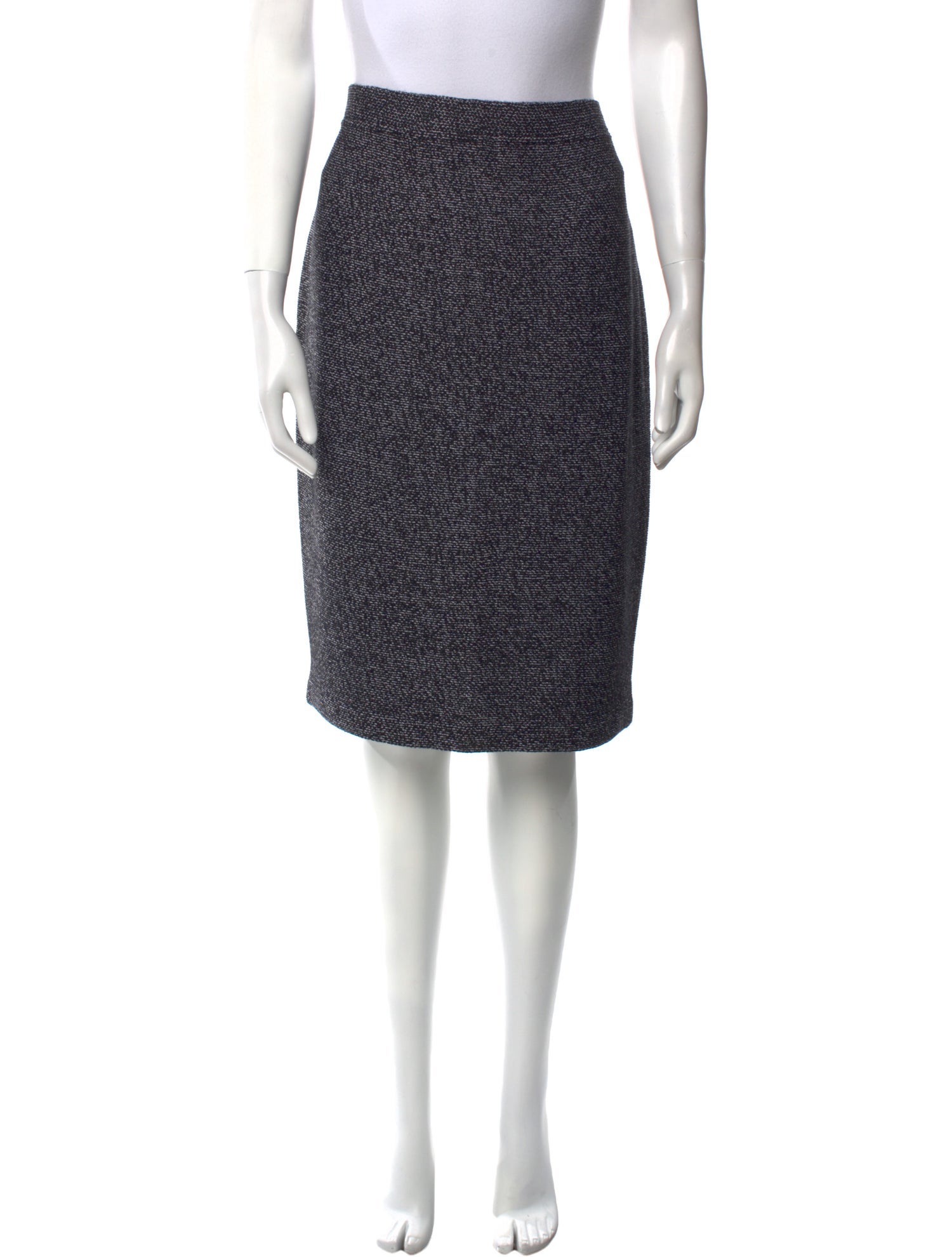 St. John Collection Printed Knee-Length Skirt