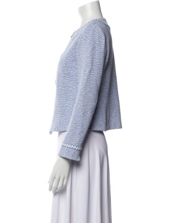 St. John Collection Tweed Pattern Evening Jacket