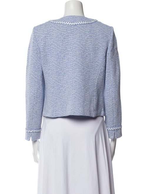 St. John Collection Tweed Pattern Evening Jacket