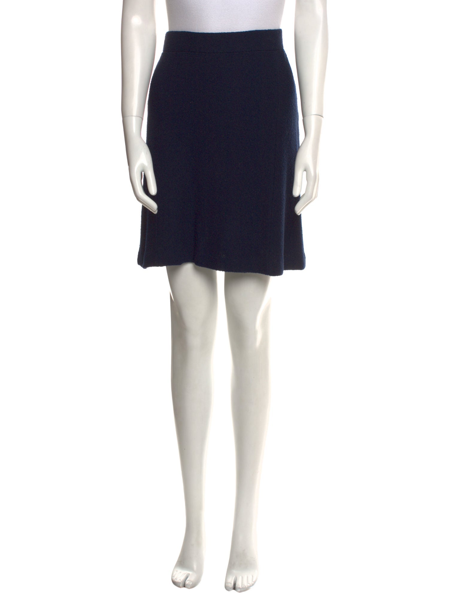 St. John Collection Pleated Accents Mini Skirt