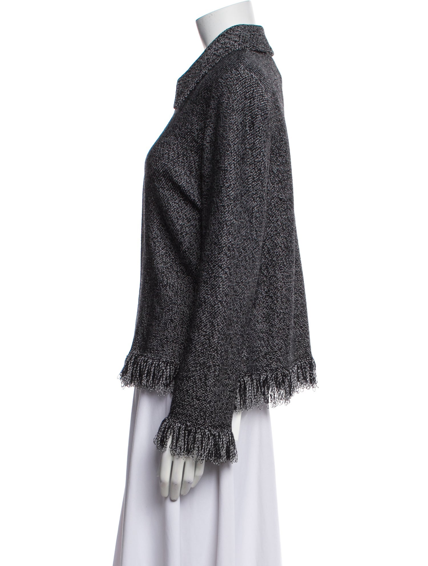 St. John Collection Tweed Pattern Evening Jacket