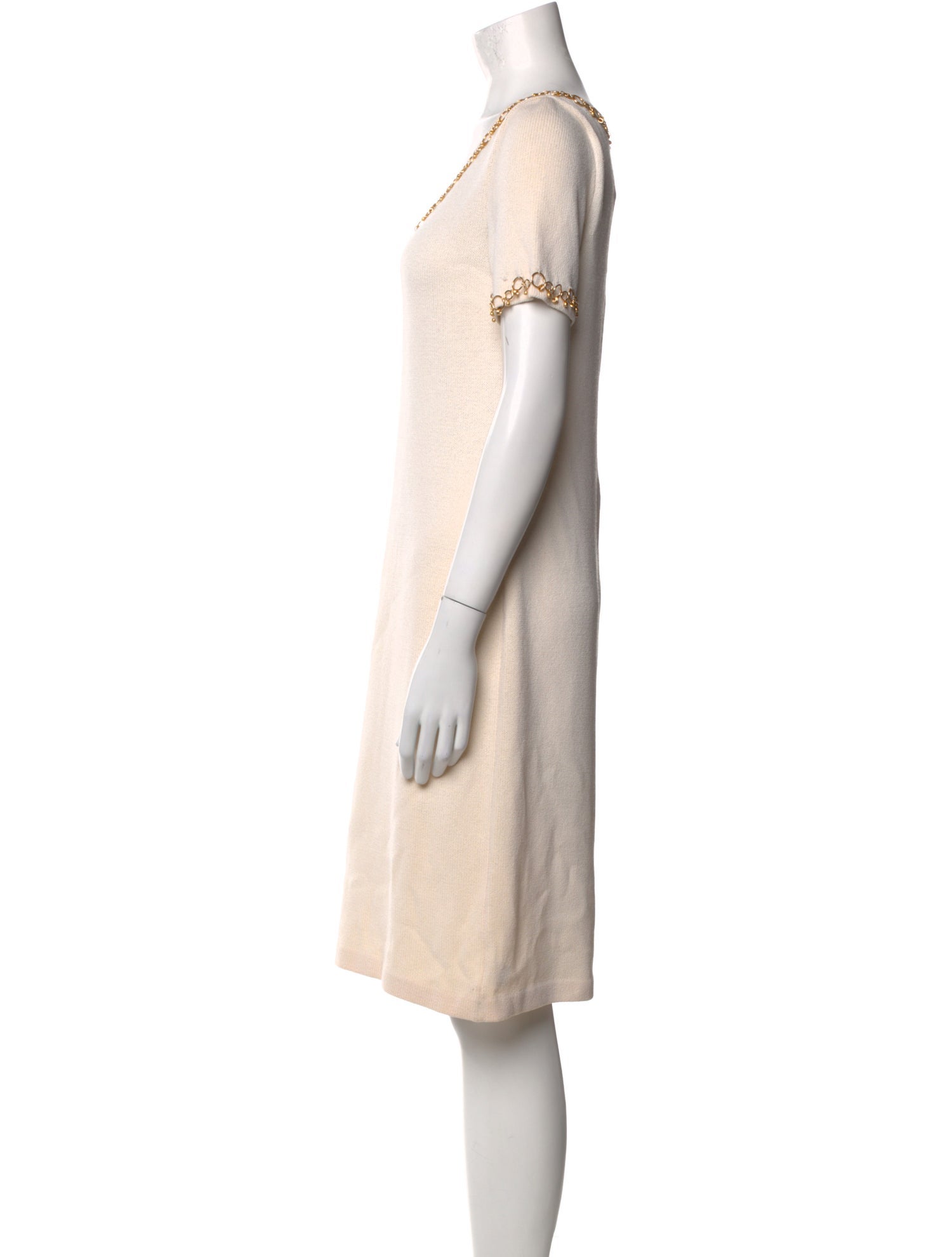 St. John Collection Wool Knee-Length Dress