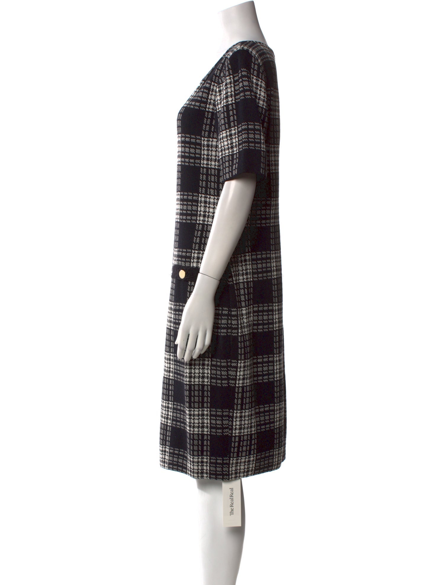 St. John Collection Wool Knee-Length Dress