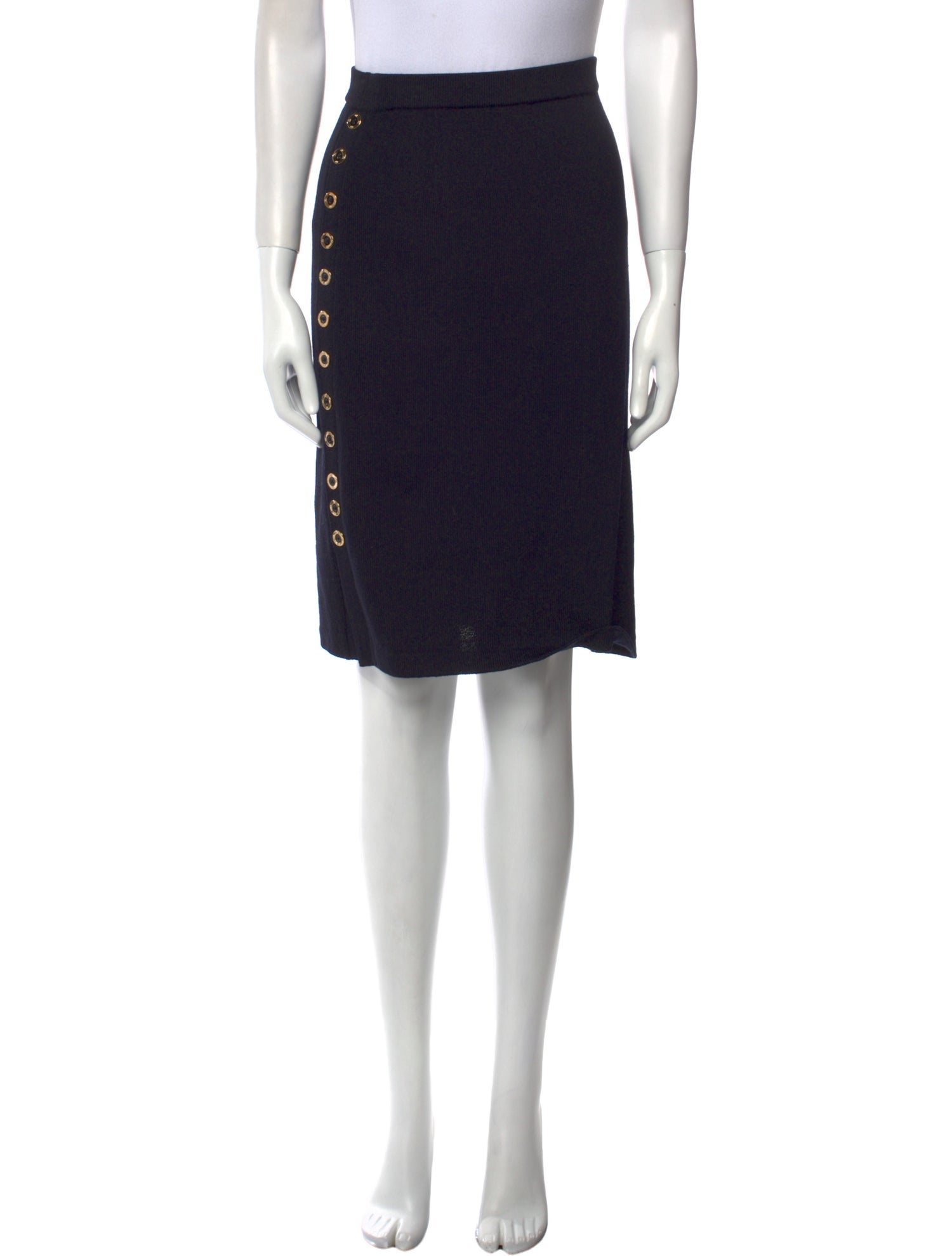 St. John Collection Wool Knee-Length Skirt