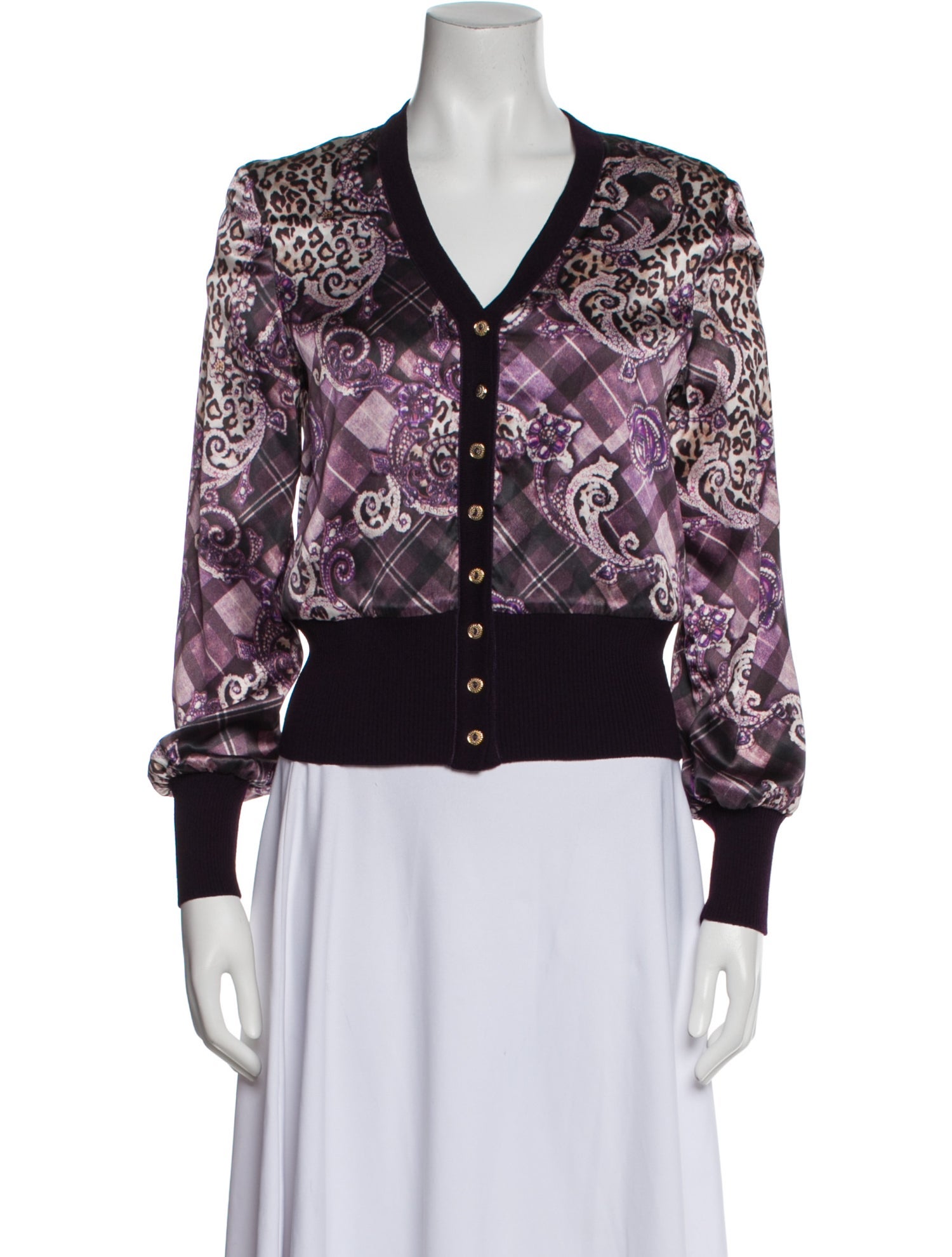 St. John Collection Floral Print Evening Jacket