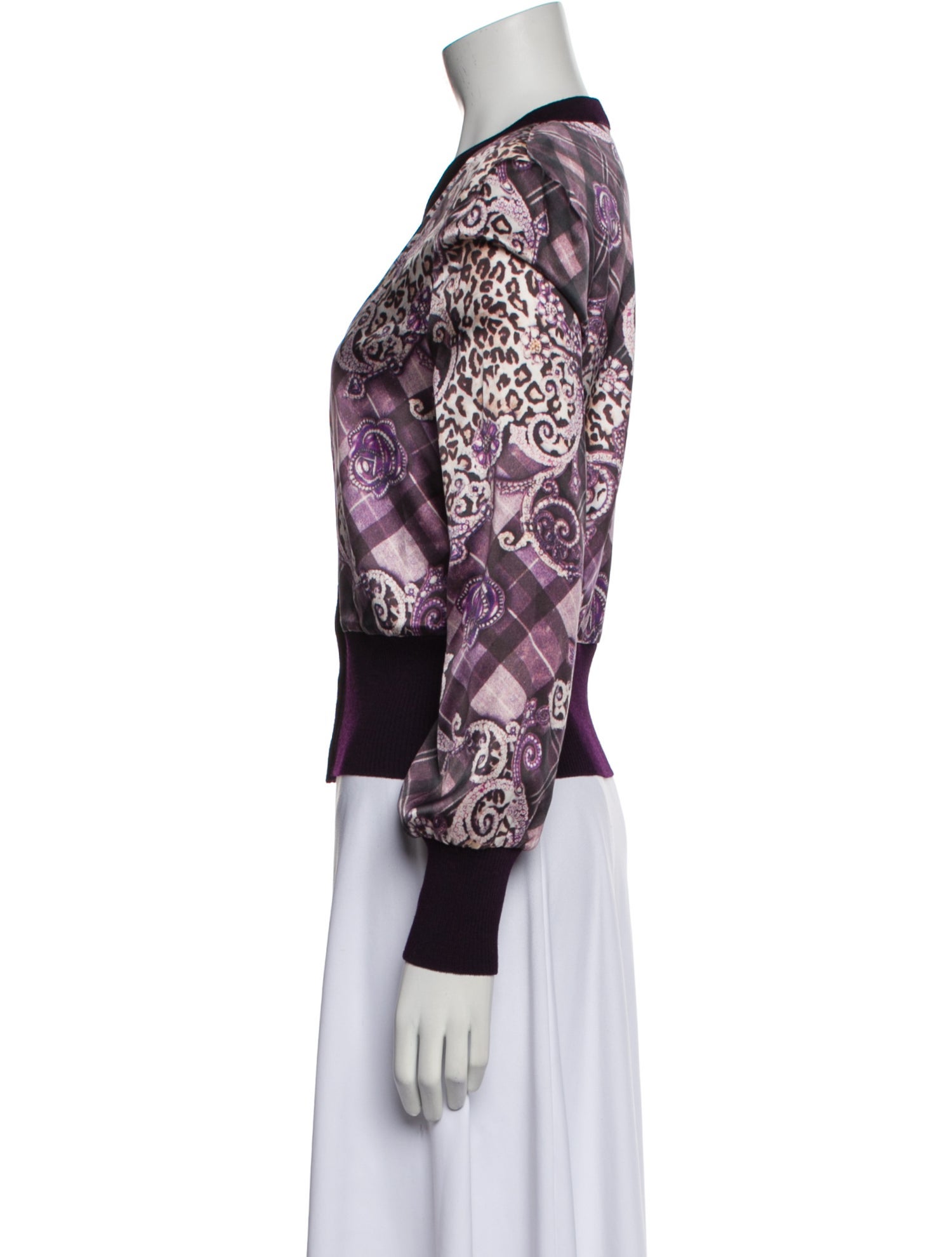 St. John Collection Floral Print Evening Jacket