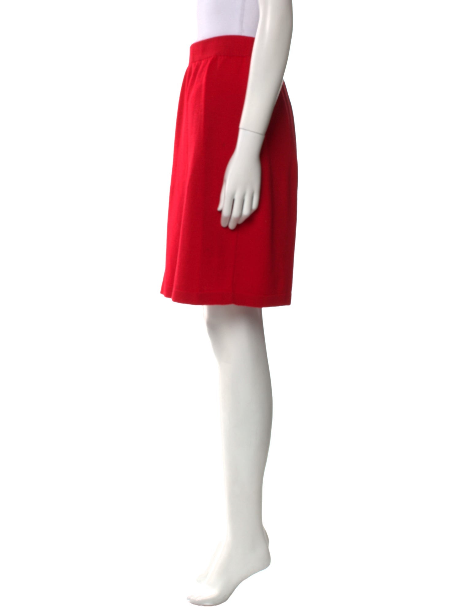 St. John Collection Wool Knee-Length Skirt