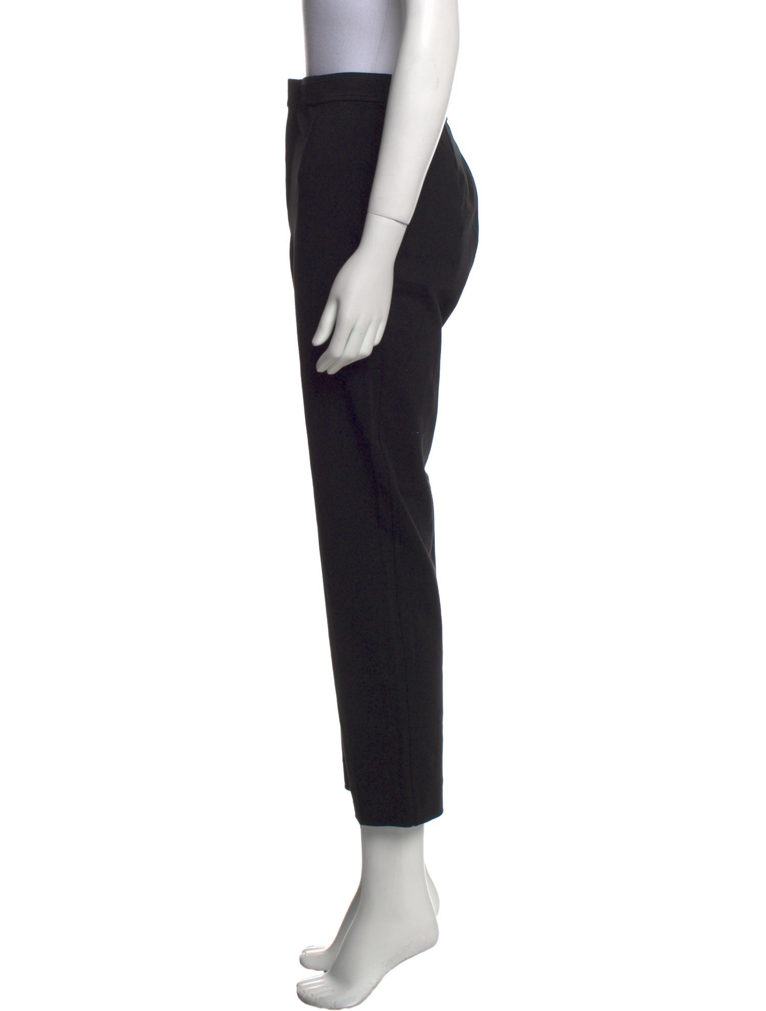 St. John Collection Wool Straight Leg Pants