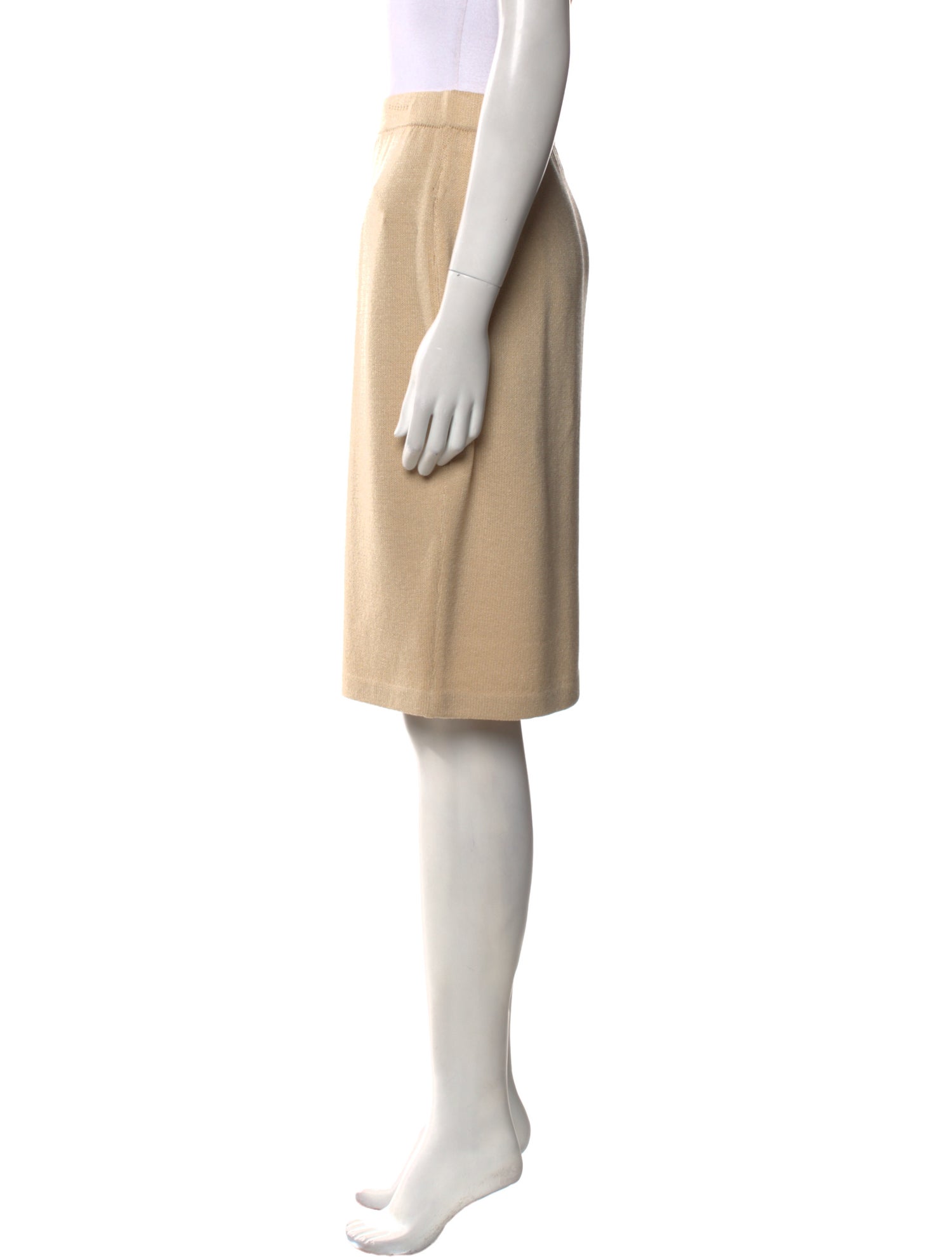 St. John Collection Wool Knee-Length Skirt