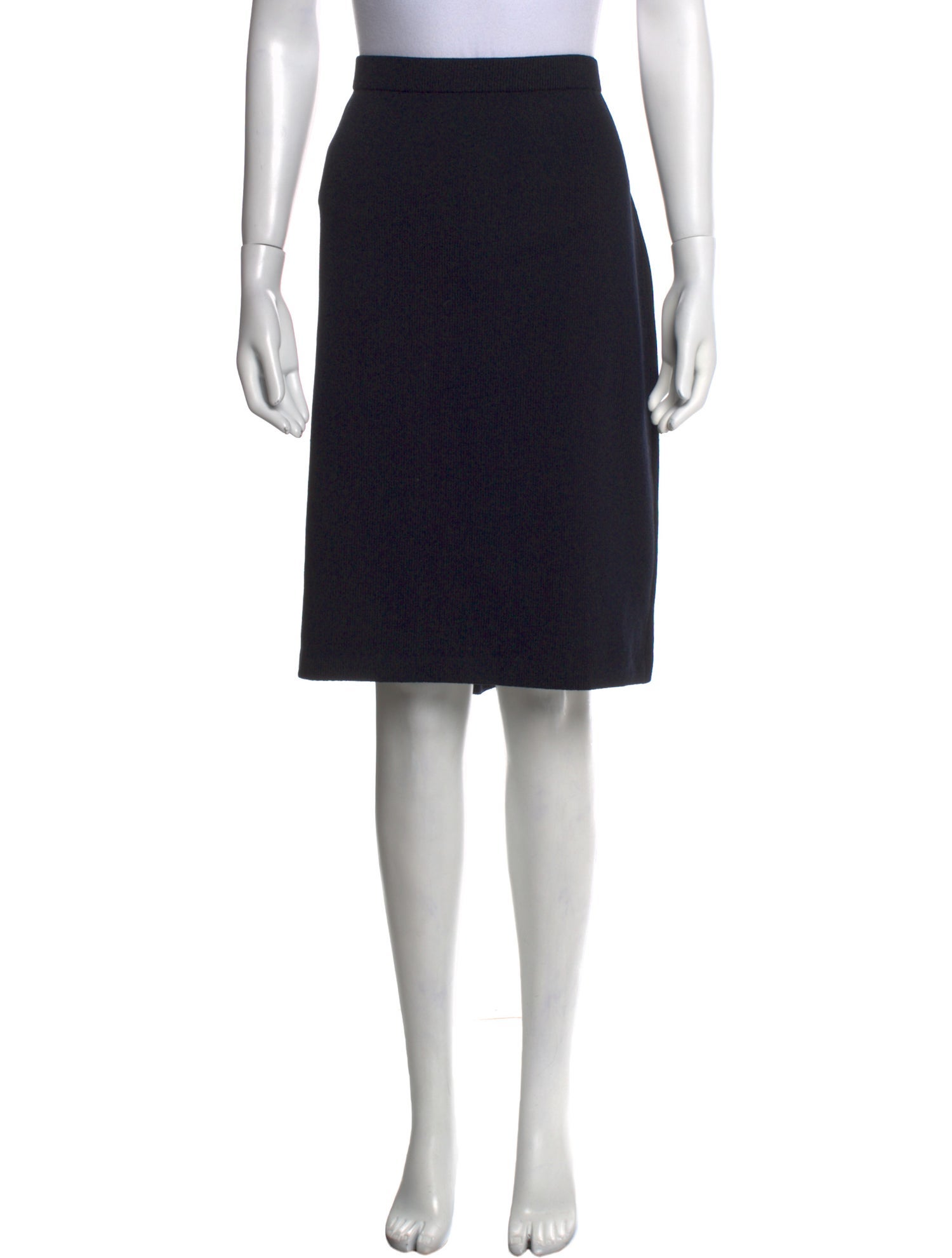 St. John Collection Wool Knee-Length Skirt