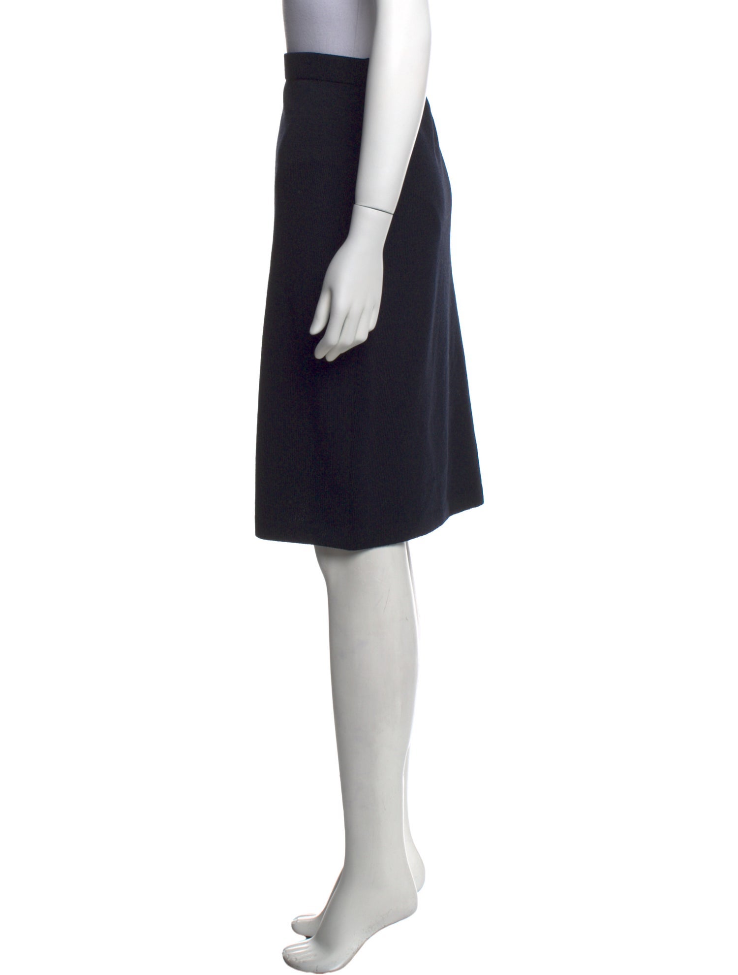 St. John Collection Wool Knee-Length Skirt