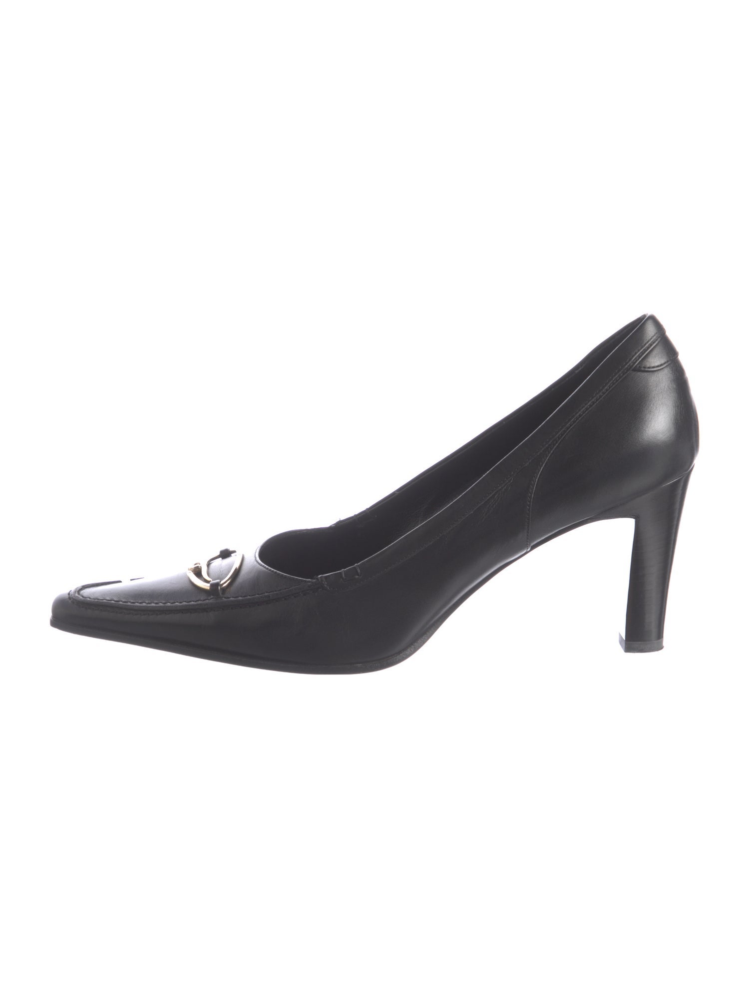 St. John Collection Leather Pumps