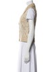 St. John Couture Lace Pattern Vest