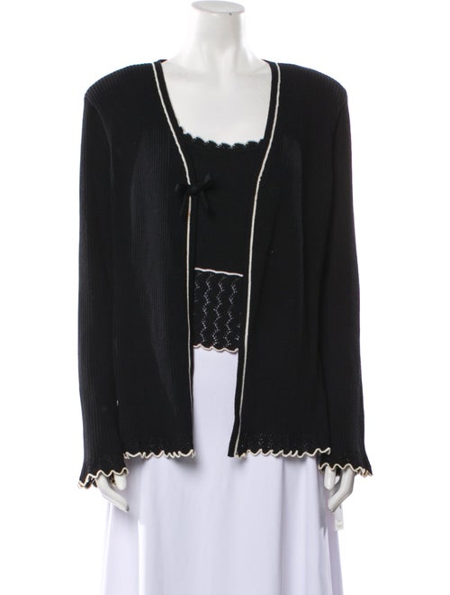 St. John Collection Wool Lace Trim Embellishment Set