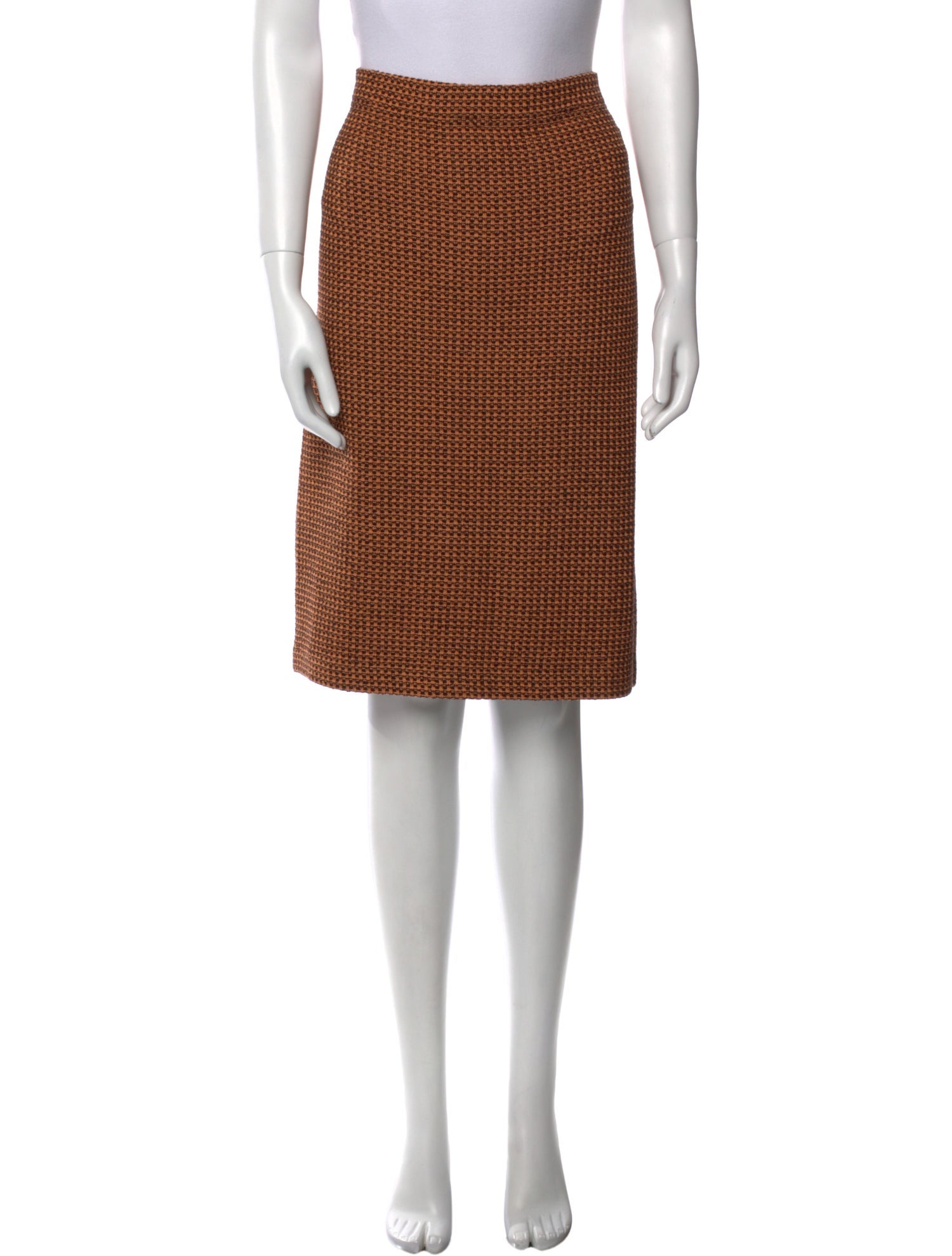 St. John Collection Wool Knee-Length Skirt