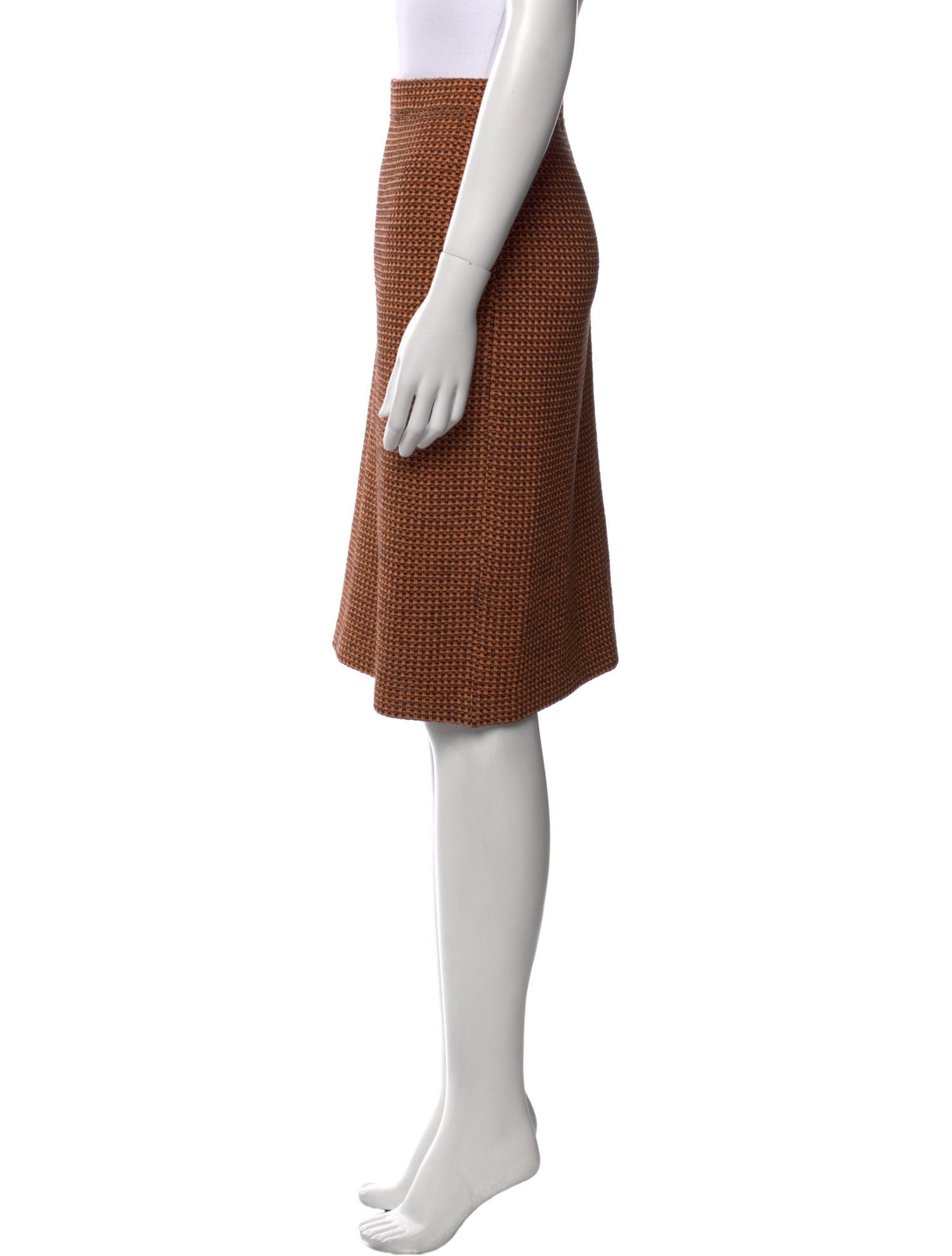 St. John Collection Wool Knee-Length Skirt