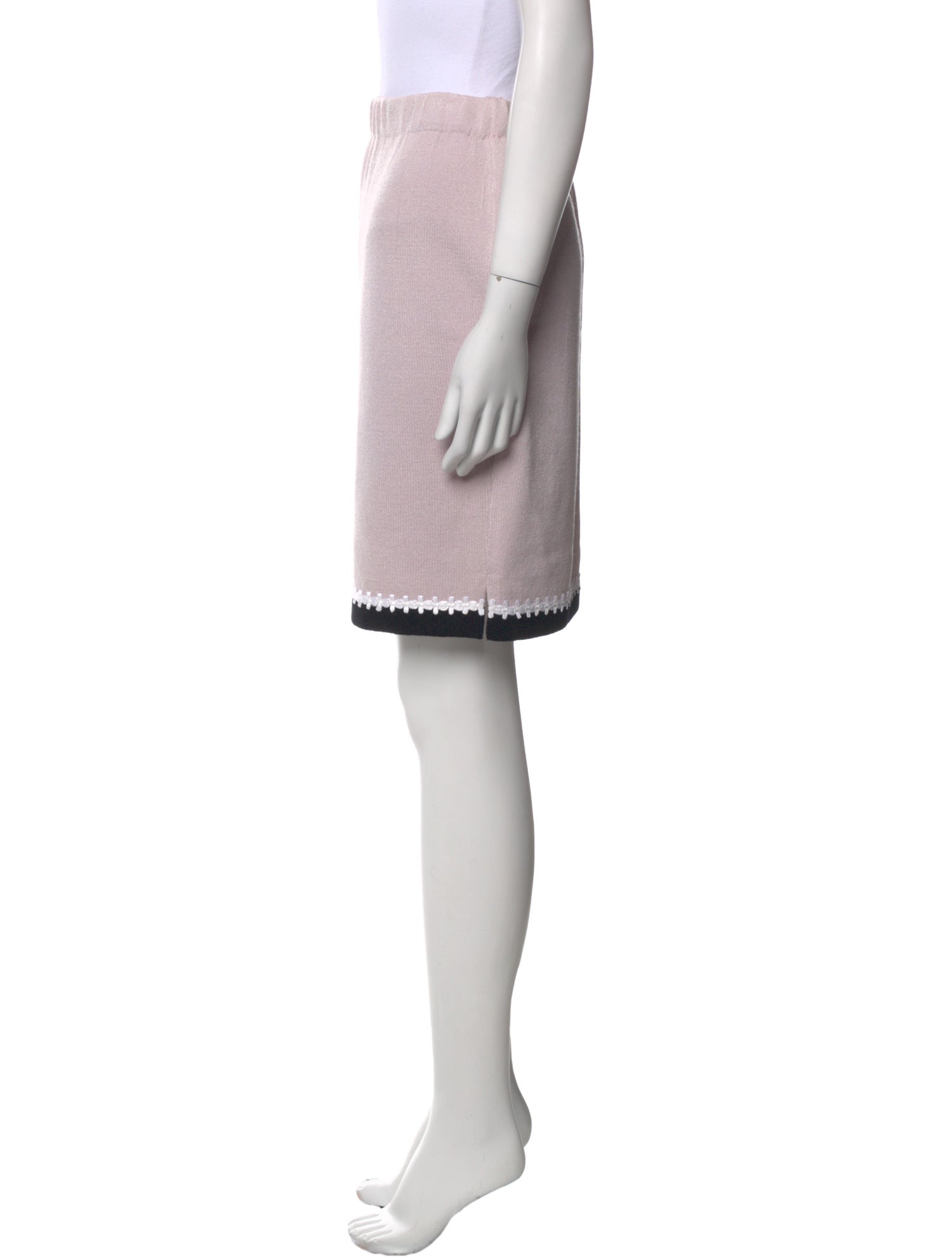 St. John Collection Wool Knee-Length Skirt