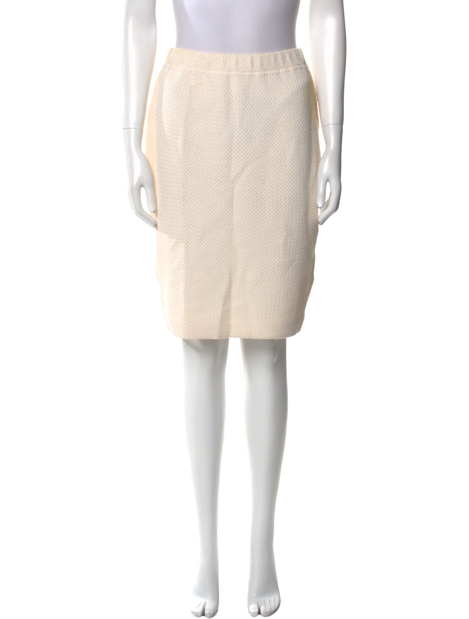 St. John Collection Wool Knee-Length Skirt