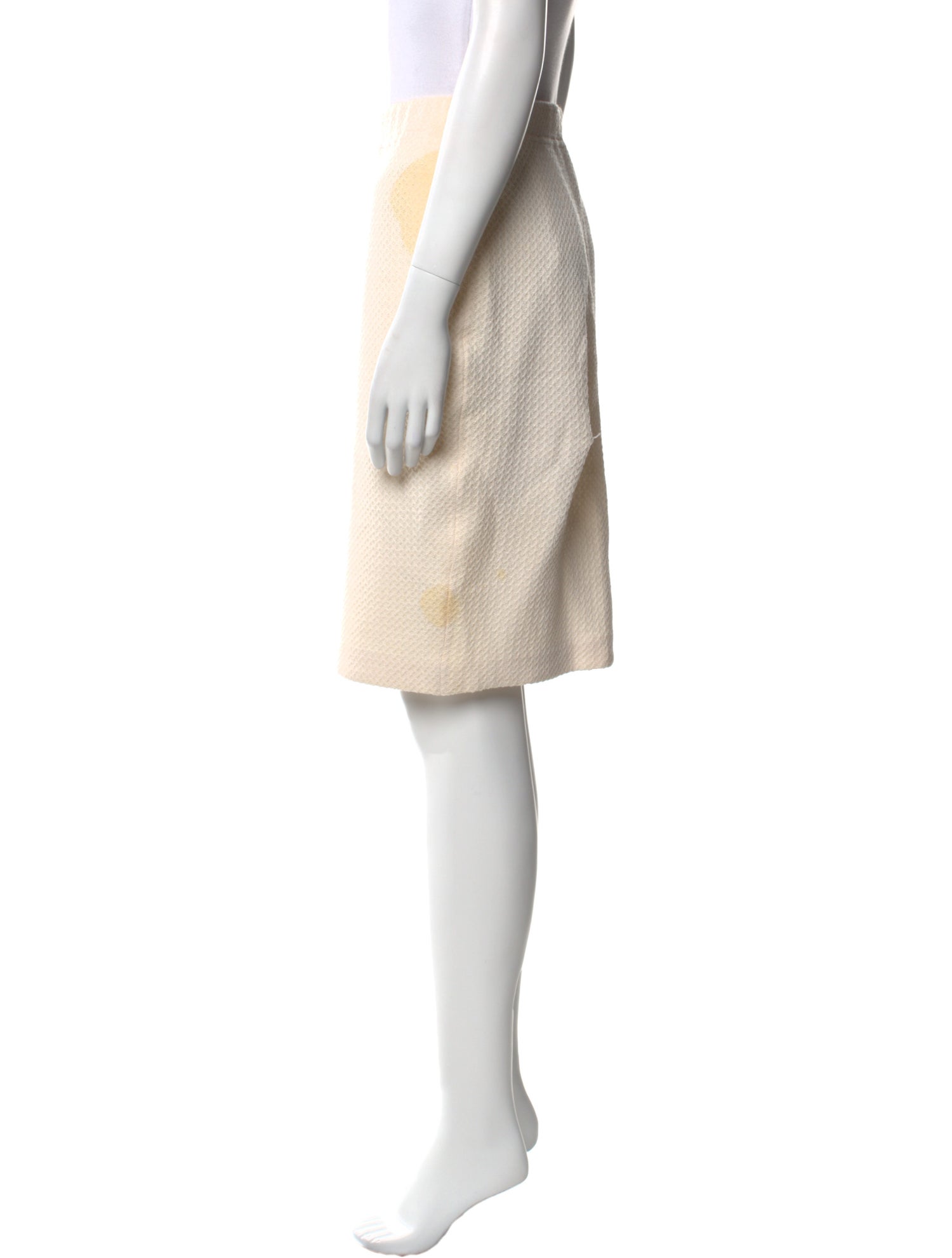 St. John Collection Wool Knee-Length Skirt